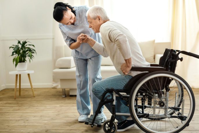 Home Health Care in Fall River MA: Senior with Limited Mobility